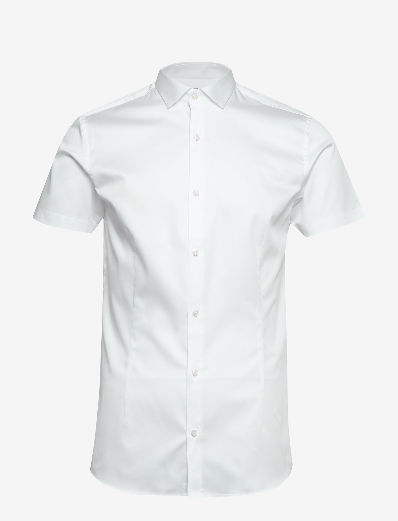 JPRBLAPARMA SOLID SHIRT S/S PLAIN - WHITE