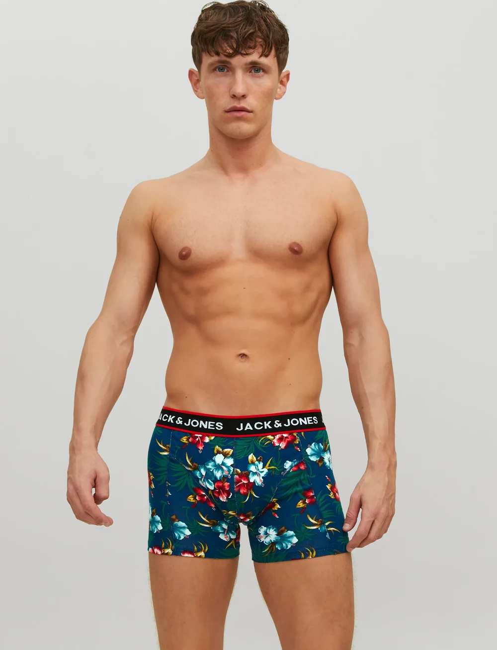 Jack & Jones - JACFLOWER TRUNKS 3 PACK.NOOS - lot de sous-vêtements - black - 0