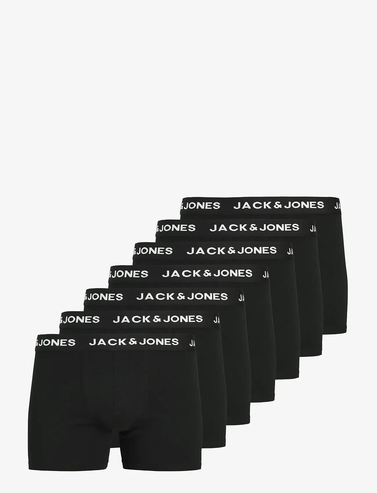 Jack & Jones - JACHUEY TRUNKS 7 PACK NOOS - unterhosen im multipack - black - 1