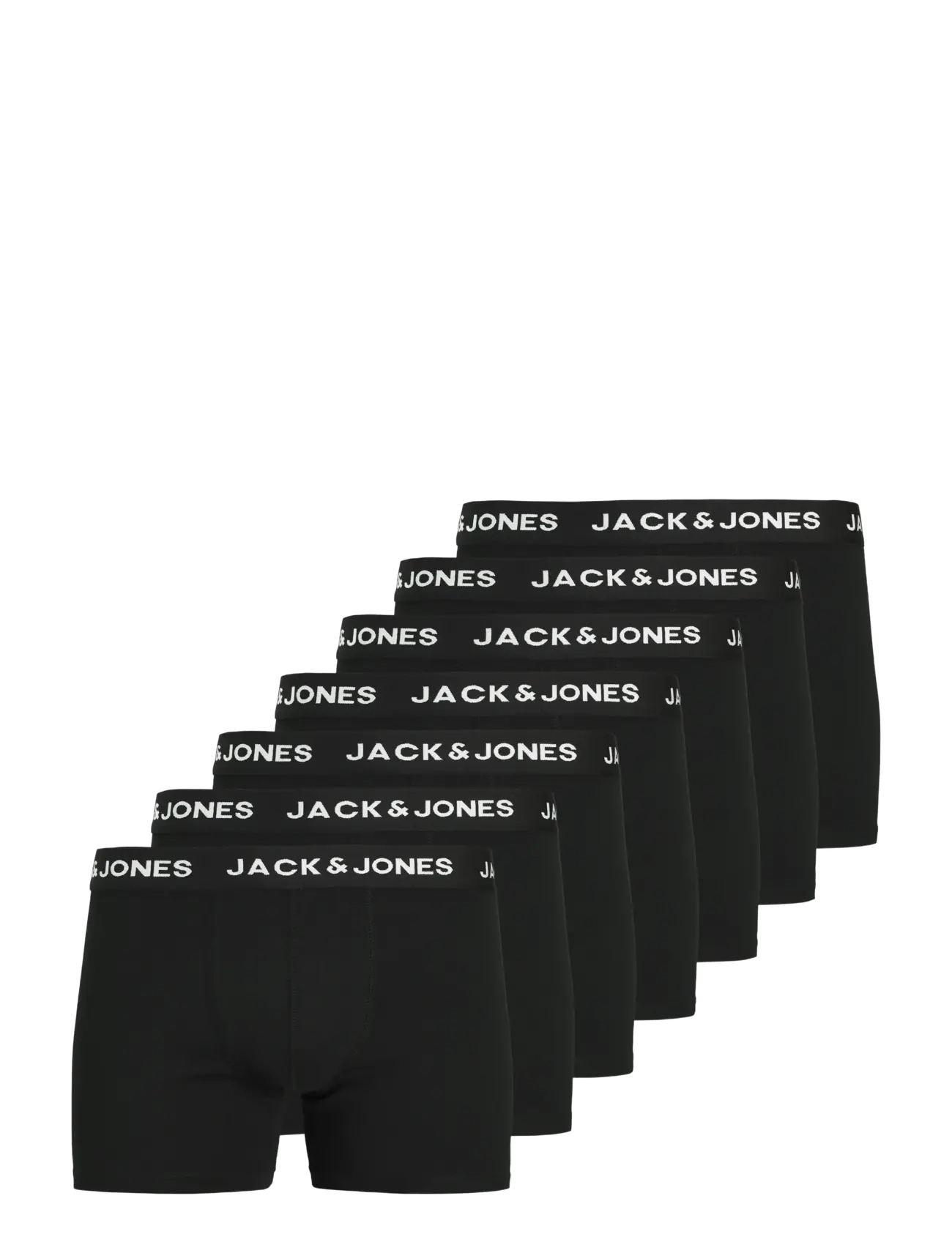 JACHUEY TRUNKS 7 PACK NOOS - BLACK