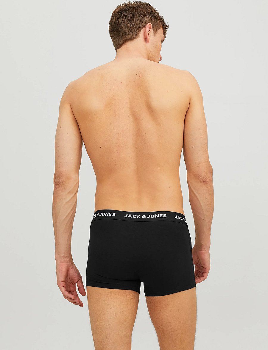 Jack & Jones - JACHUEY TRUNKS 7 PACK NOOS - unterhosen im multipack - black - 3
