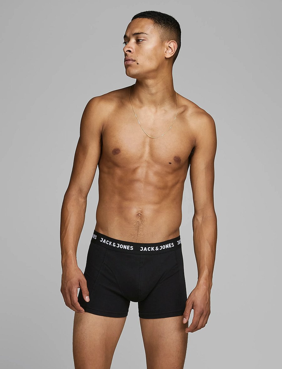 Jack & Jones - JACHUEY TRUNKS 7 PACK NOOS - unterhosen im multipack - black - 5
