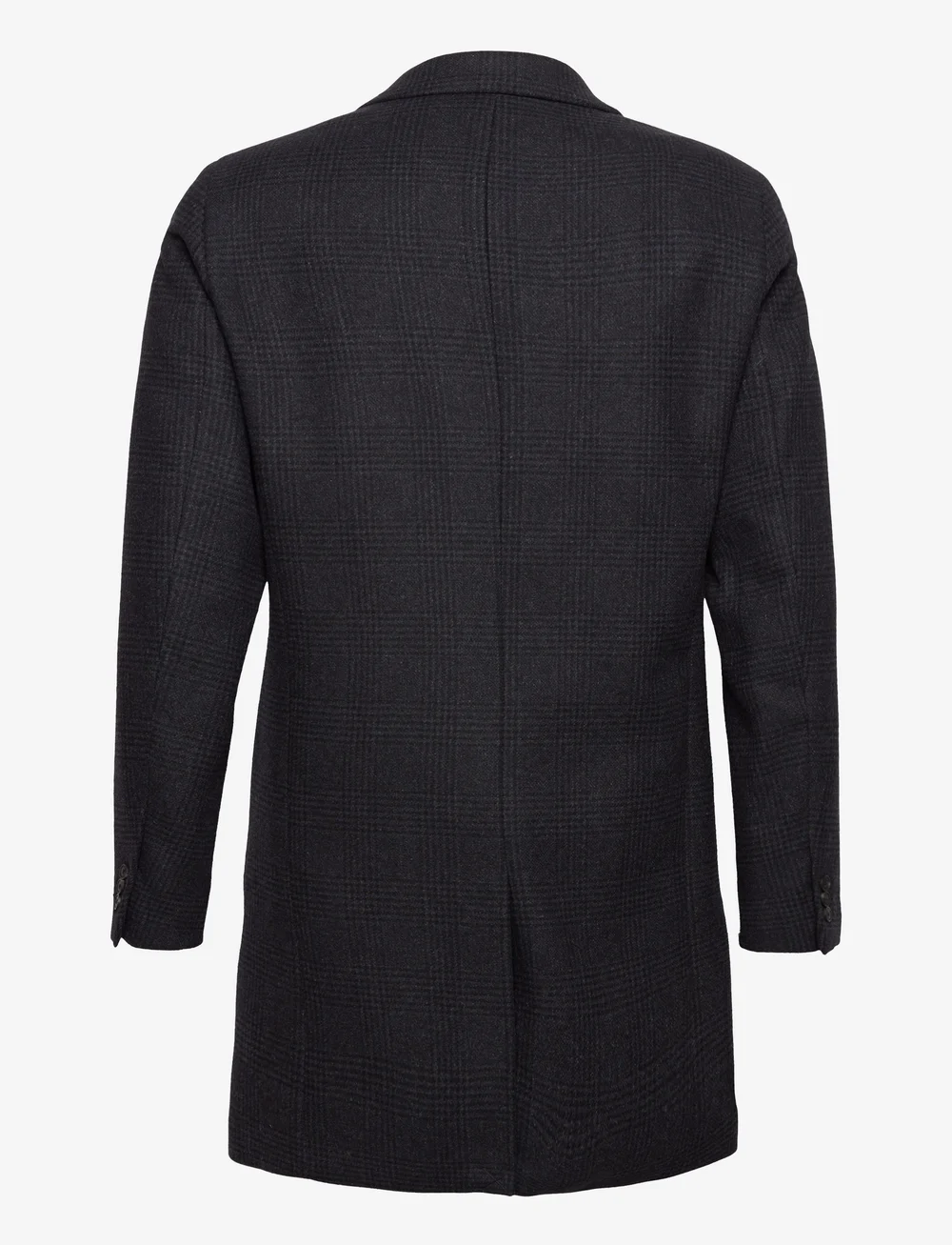 Jack & Jones - JJEMOULDER WOOL COAT SN - vinterjackor - dark grey - 2