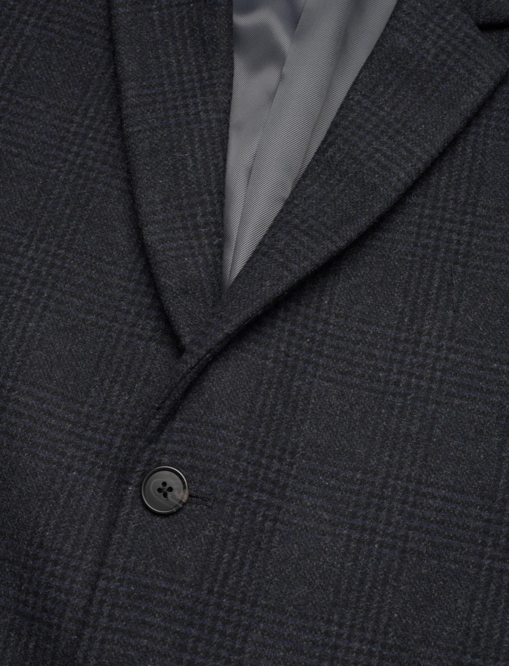 Jack & Jones - JJEMOULDER WOOL COAT SN - vinterjackor - dark grey - 4