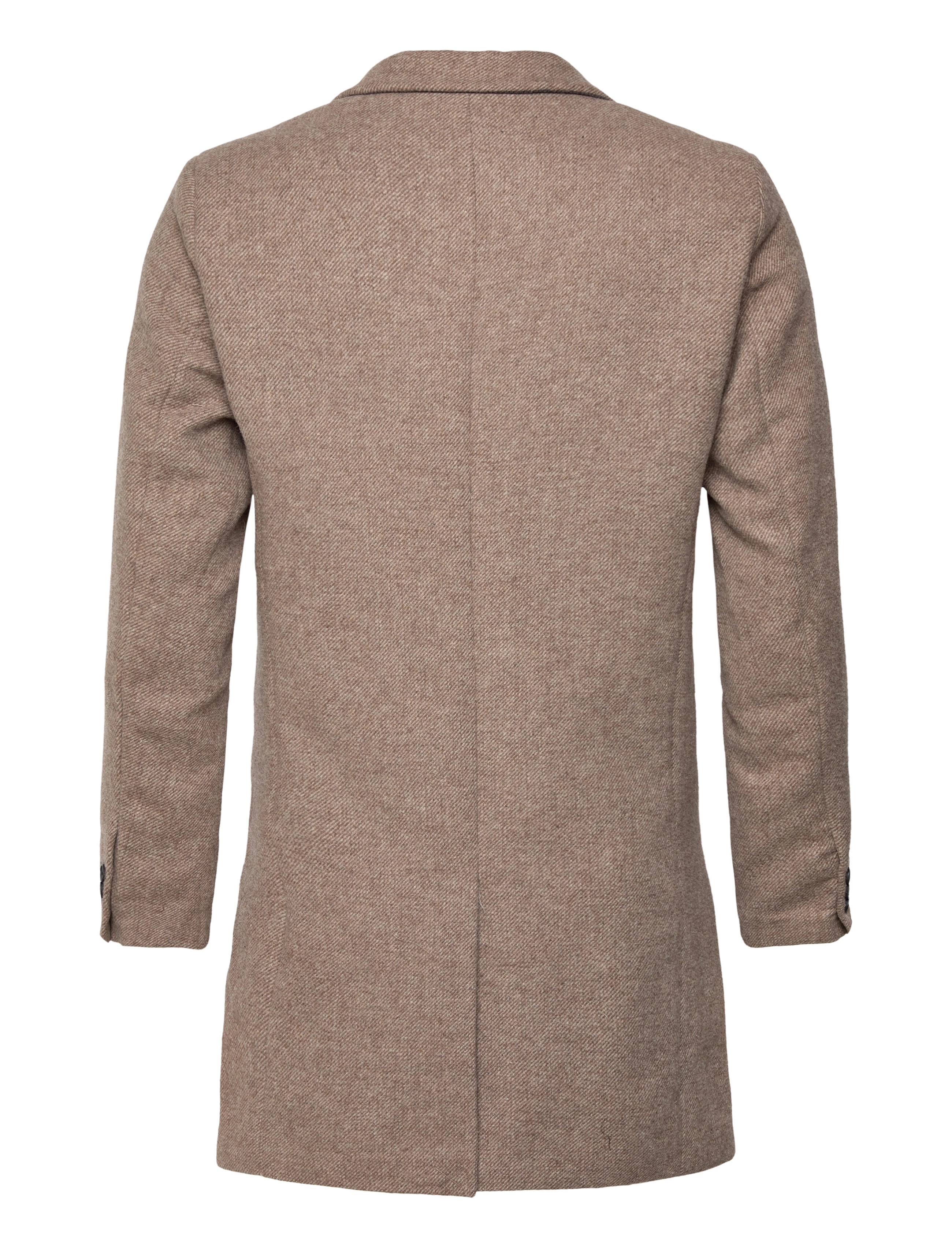 Jack & Jones - JJEMOULDER WOOL COAT SN - greige - 2