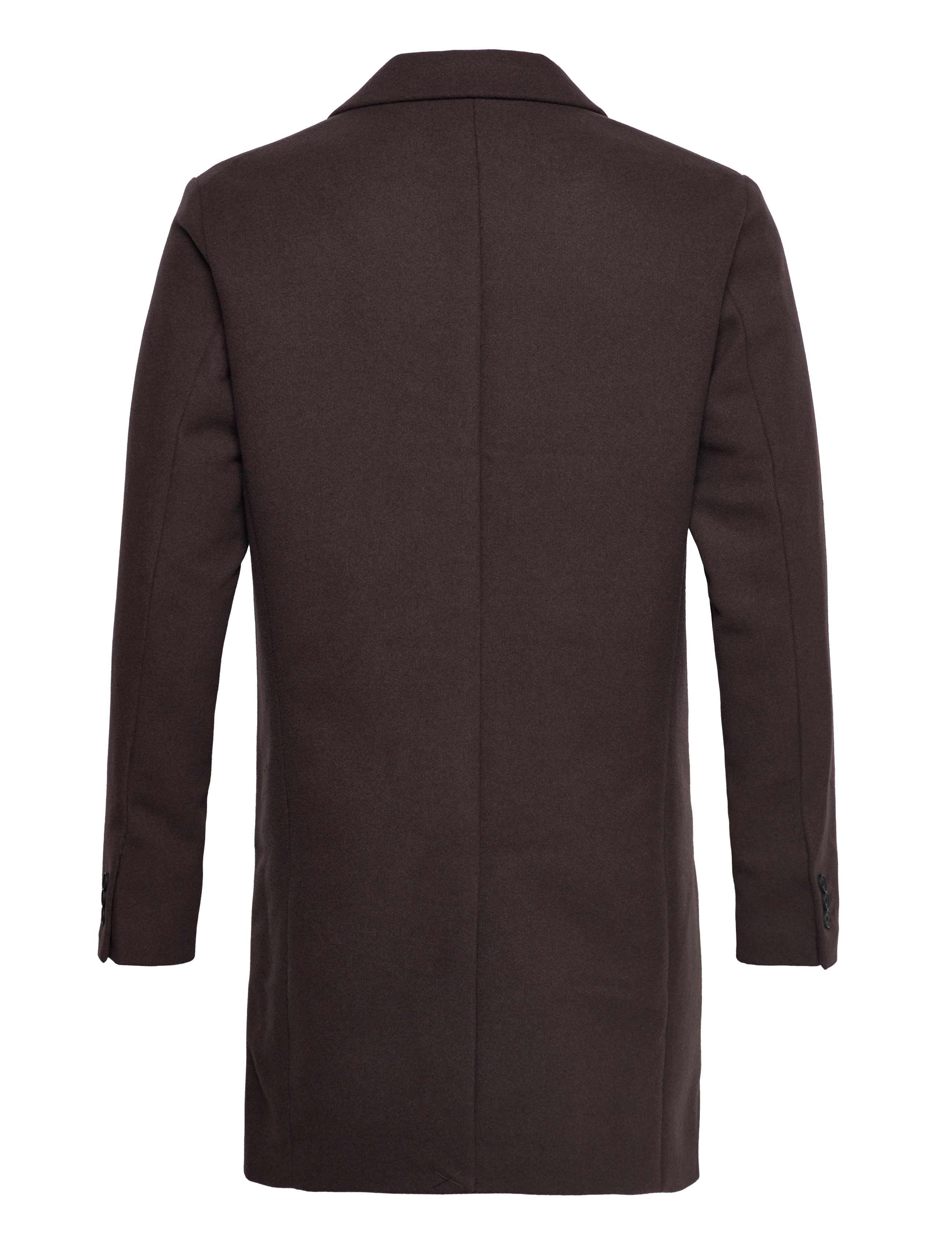 Jack & Jones - JJEMOULDER WOOL COAT SN - mulch - 2