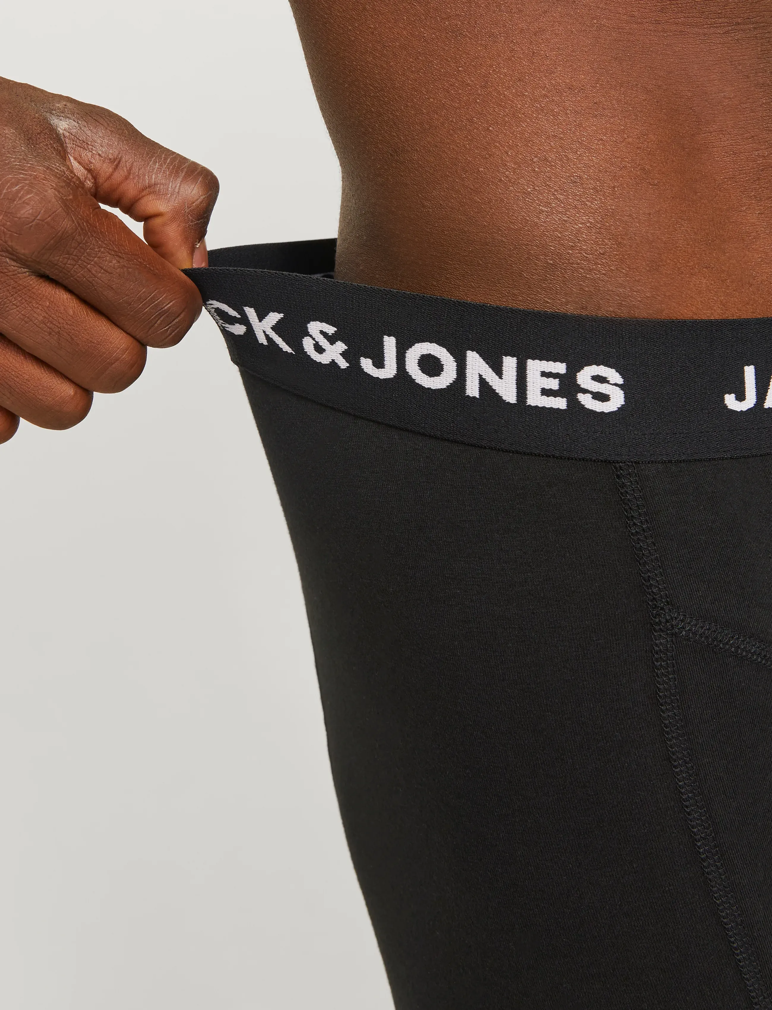 Jack & Jones - JACANTHONY TRUNKS 3 PACK BLACK - die niedrigsten preise - black - 5