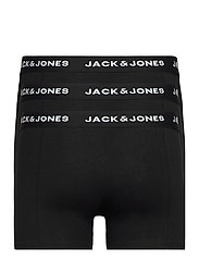 Jack & Jones - JACANTHONY TRUNKS 3 PACK BLACK - alhaisimmat hinnat - black - 5