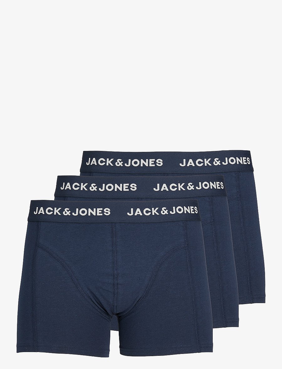Jack & Jones - JACANTHONY TRUNKS 3 PACK BLUE - blue nights - 1