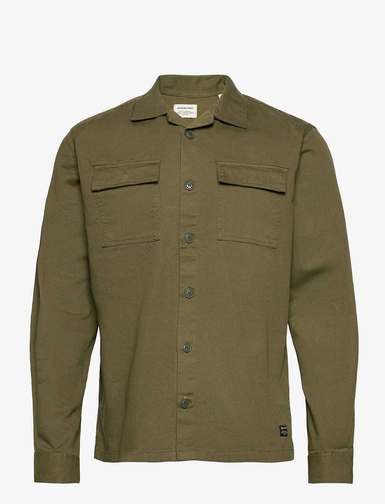 Jack & Jones - JJEWALTER OVERSHIRT L/S AU20 - olive night - 0