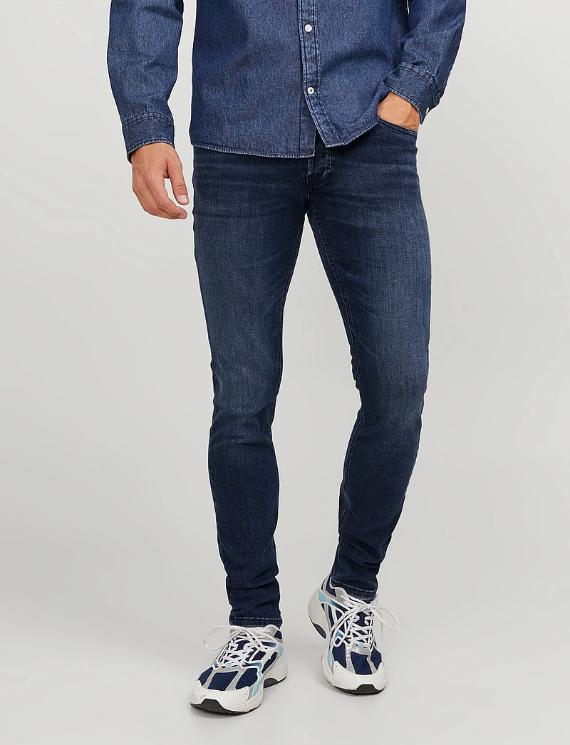 Jack & Jones - JJIGLENN JJORIGINAL CB 812 NOOS - skinny jeans - blue denim - 0