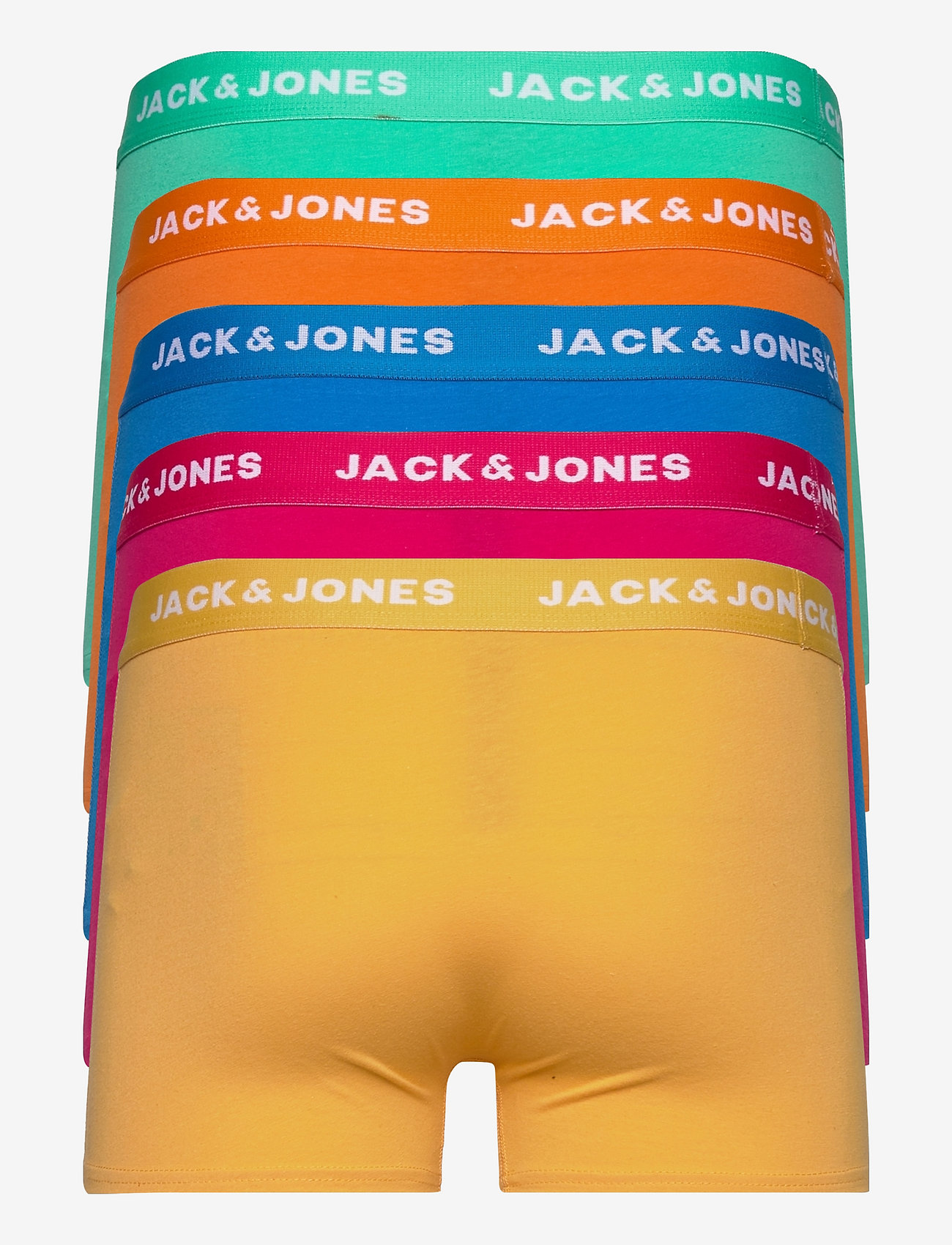 Jack & Jones - JACSUMMER COLOR TRUNKS 5 PACK LN - mint leaf - 1
