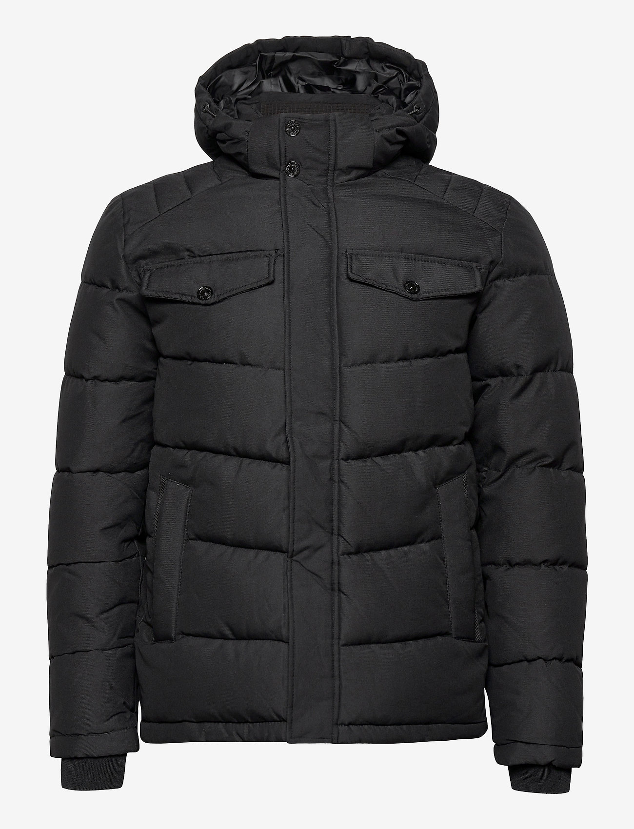 Jack & Jones - JJREGAN PUFFER LTN - black - 0