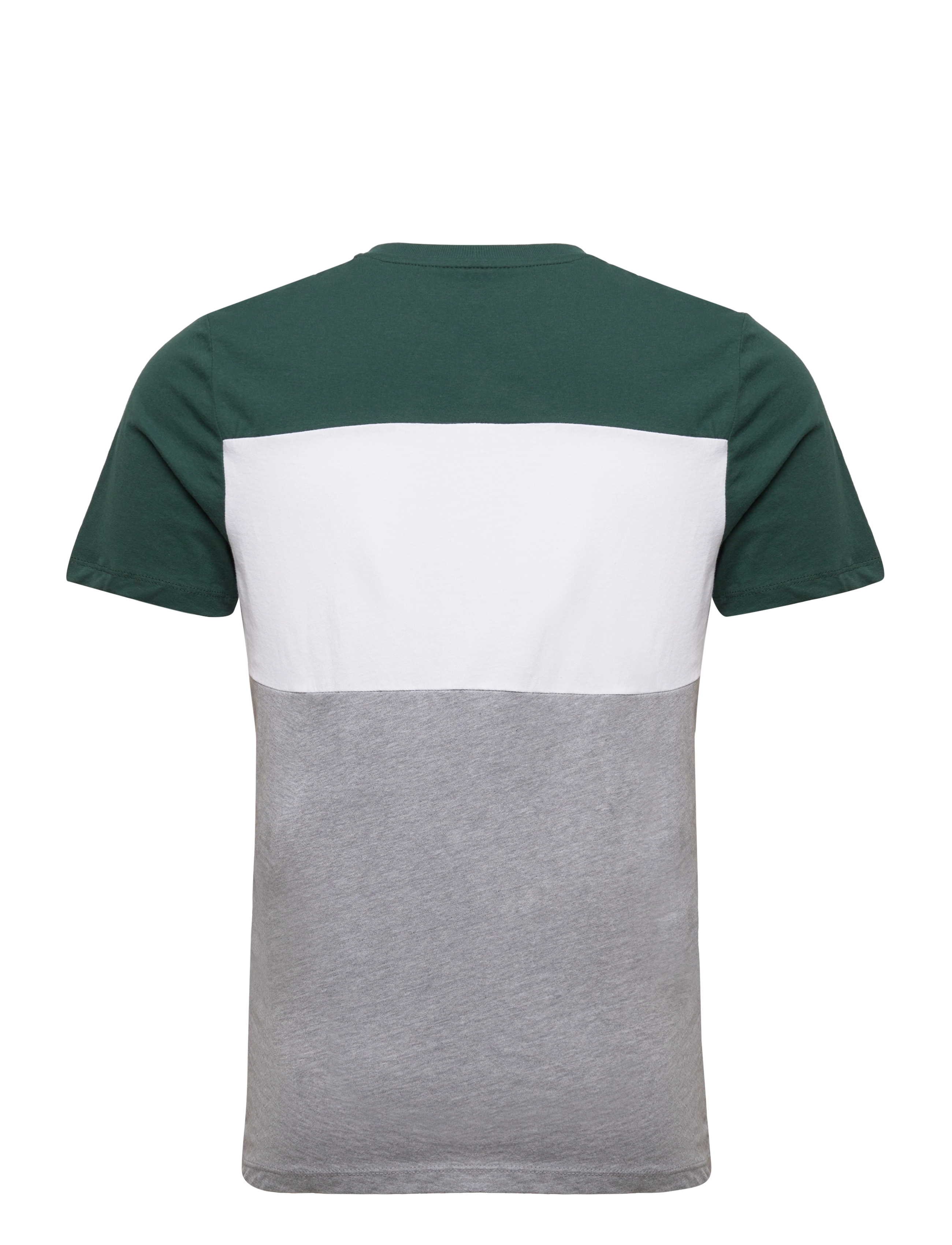 Jack & Jones - JJELOGO BLOCKING TEE SS NOOS - pine grove - 1
