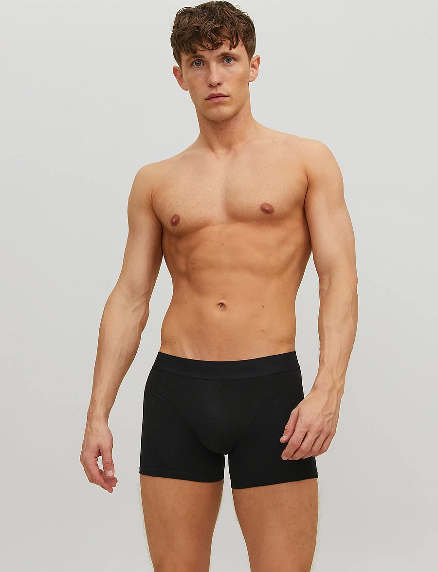 Jack & Jones - JACTONE IN TONE TRUNKS 5 PACK NOOS - unterhosen im multipack - black - 0