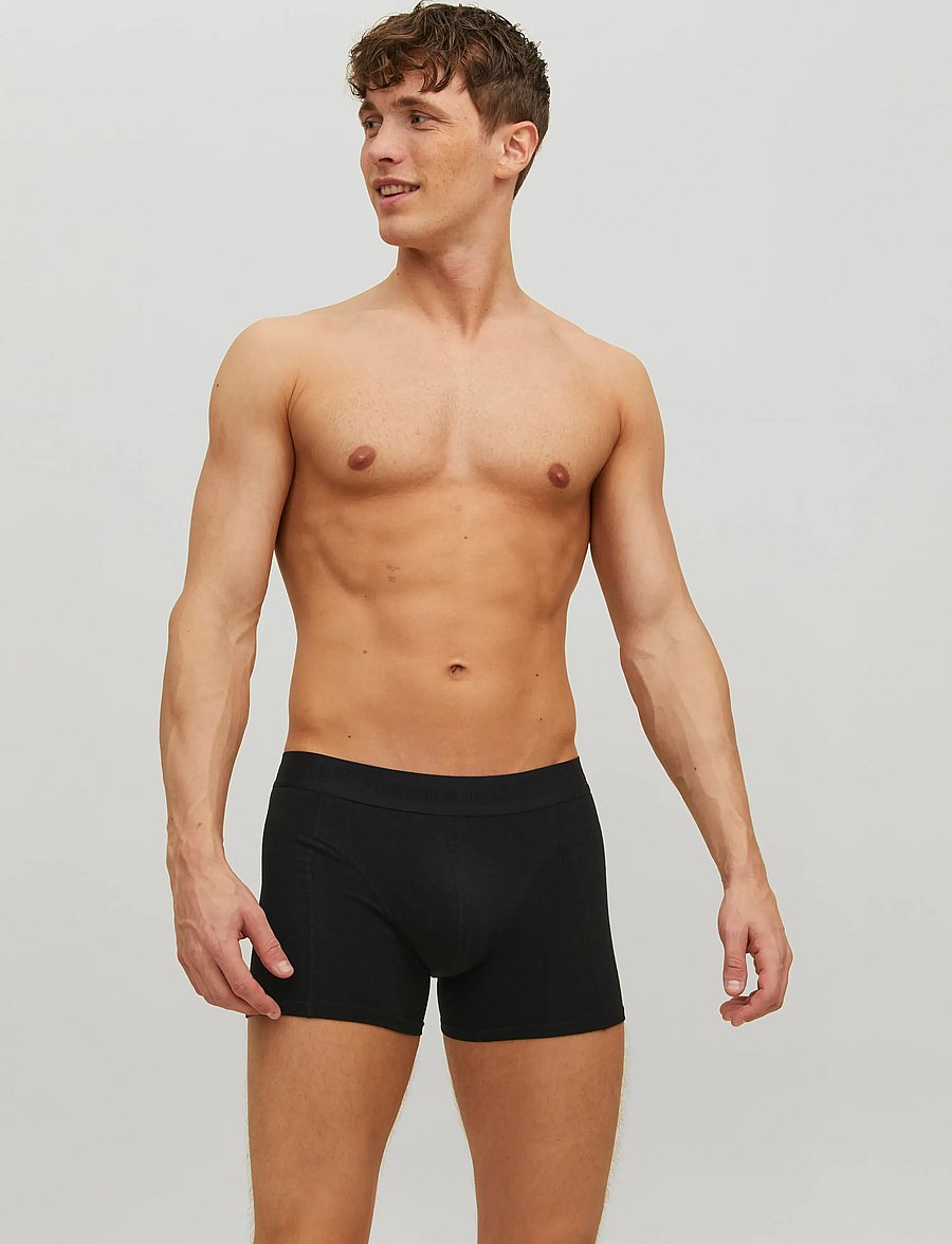 Jack & Jones - JACTONE IN TONE TRUNKS 5 PACK NOOS - unterhosen im multipack - black - 5