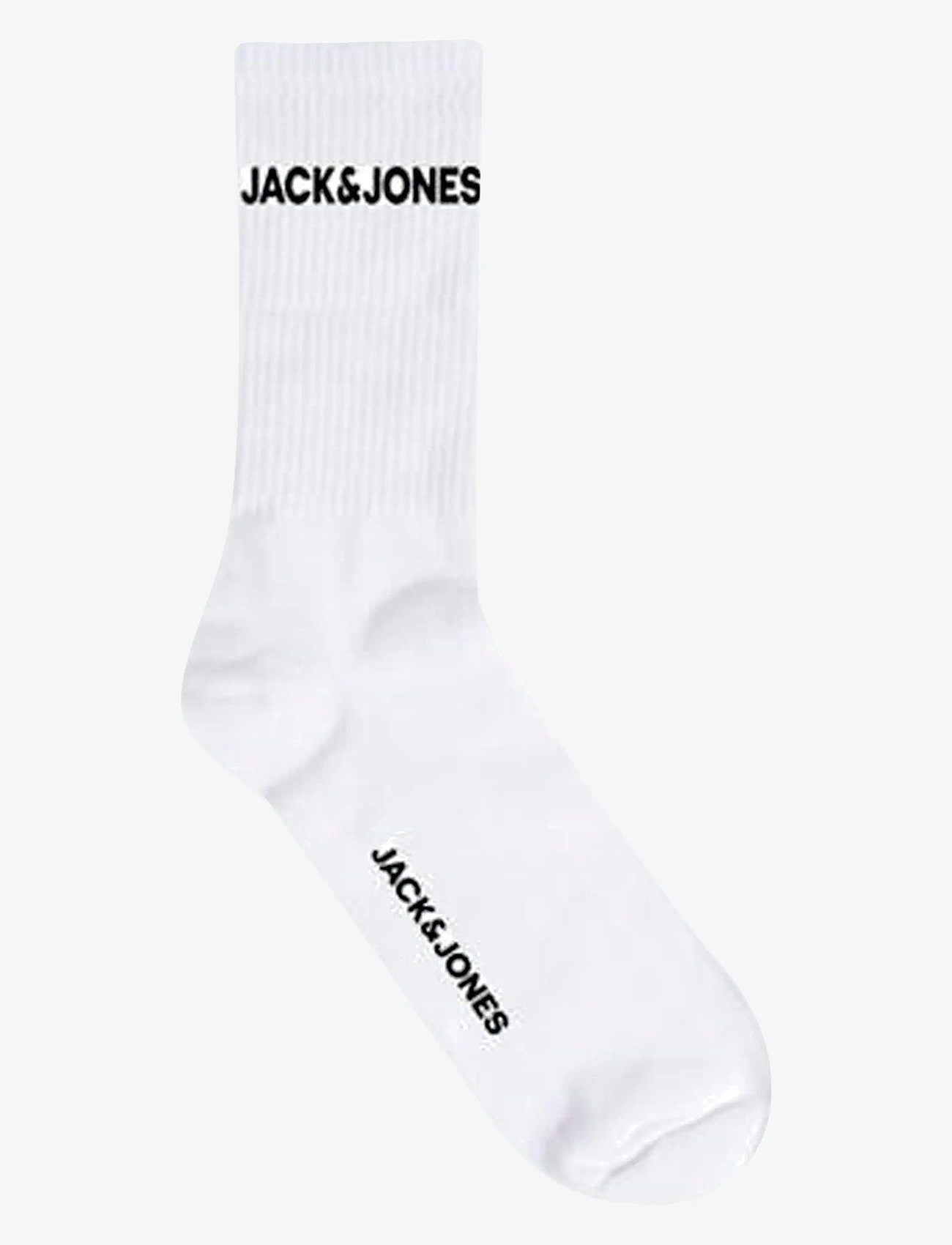 Jack & Jones - JACBASIC LOGO TENNIS SOCK 5 PACK NOOS - klassikalised sokid - white - 1