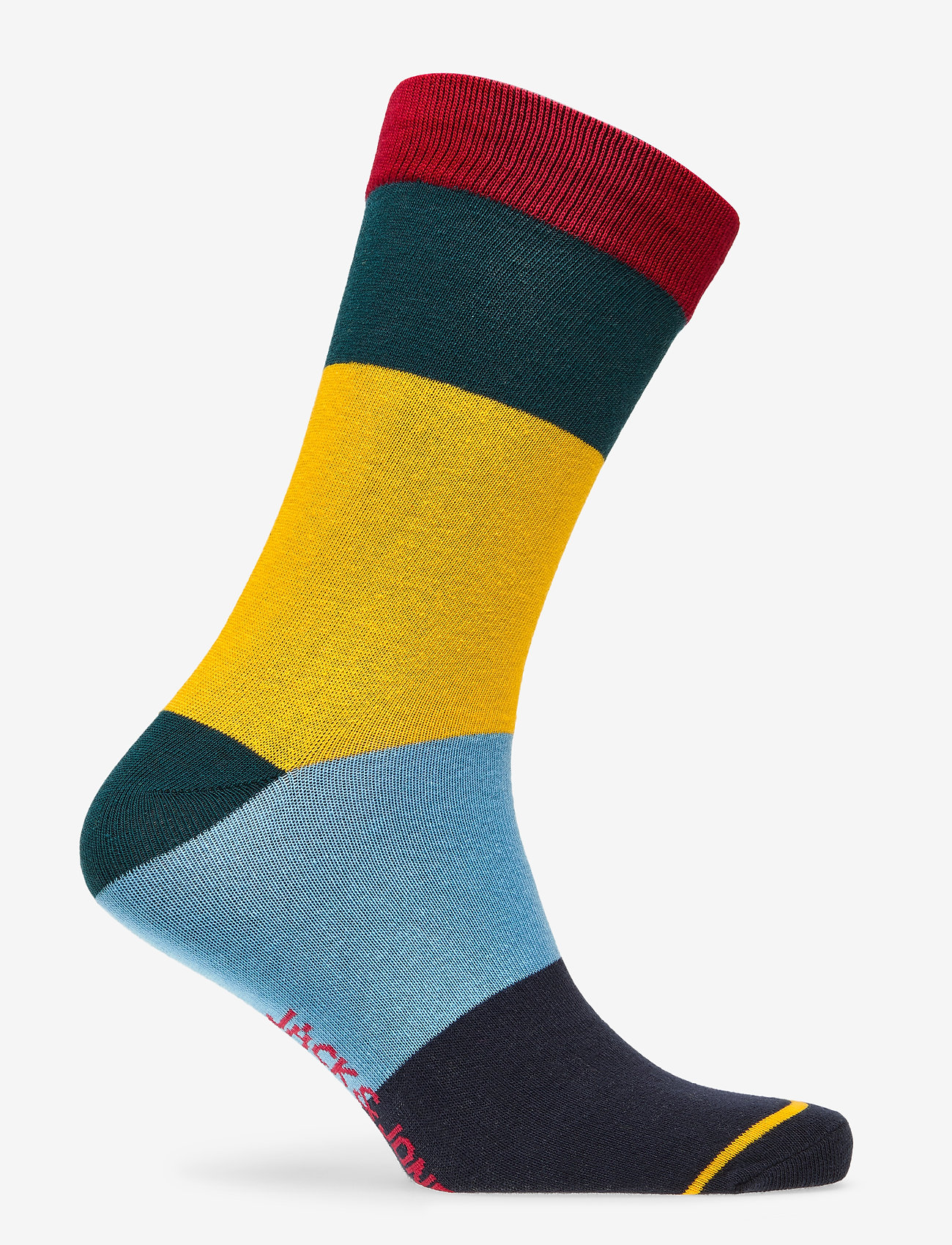 Jack & Jones - JACHAPPY BLOCK SOCK - chili pepper - 1