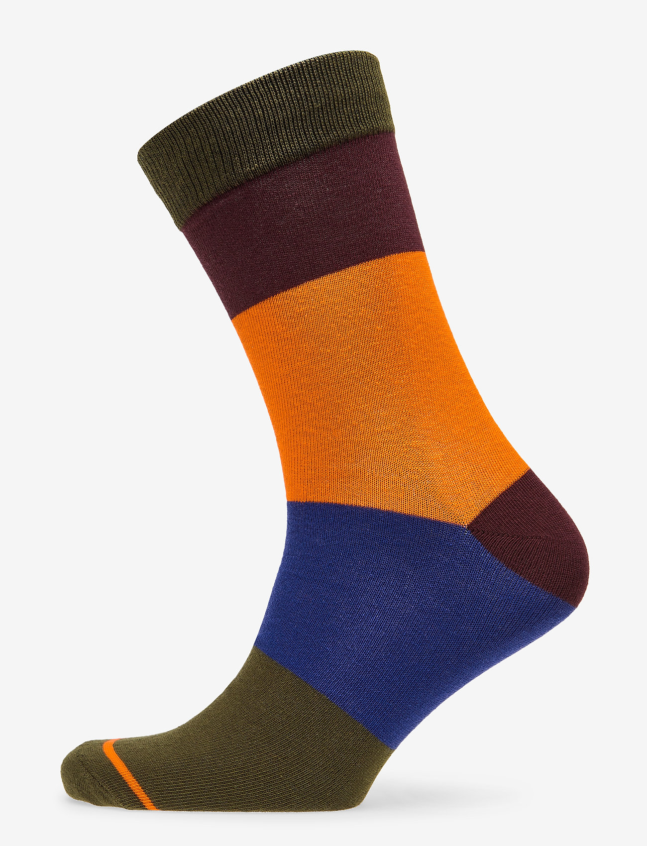 JACHAPPY BLOCK SOCK - RIFLE GREEN