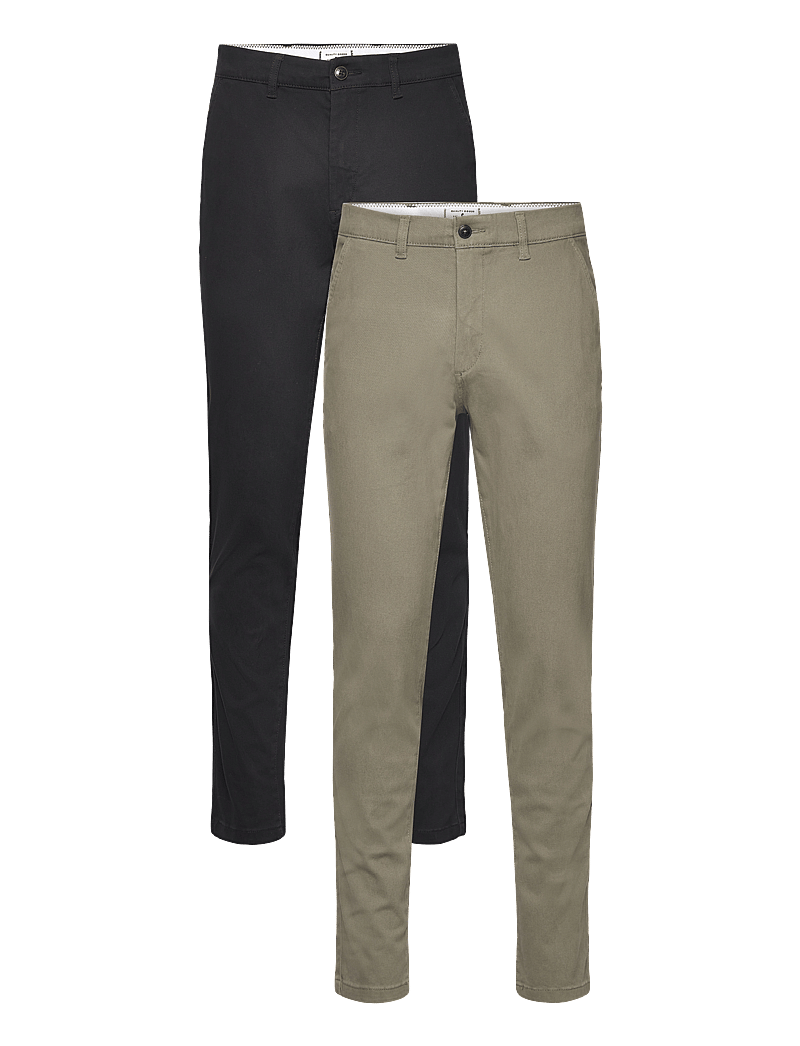 Jack & Jones - JPSTMARCO JJDAVE 2PK MP NOOS - chinos - black - 1
