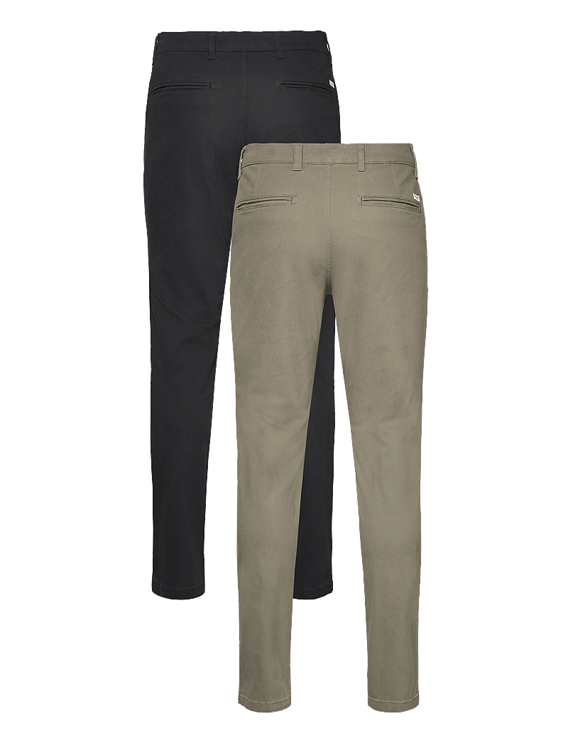 Jack & Jones - JPSTMARCO JJDAVE 2PK MP NOOS - chinos - black - 2