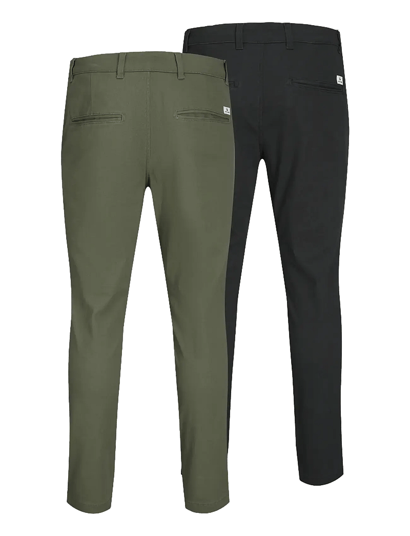 Jack & Jones - JPSTMARCO JJDAVE 2PK MP NOOS - chinos - black - 2