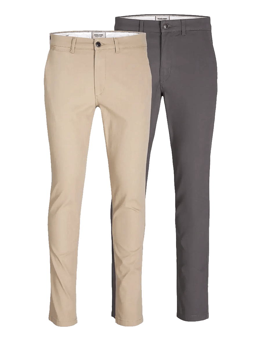 Jack & Jones - JPSTMARCO JJDAVE 2PK MP NOOS - chinos - crockery - 1