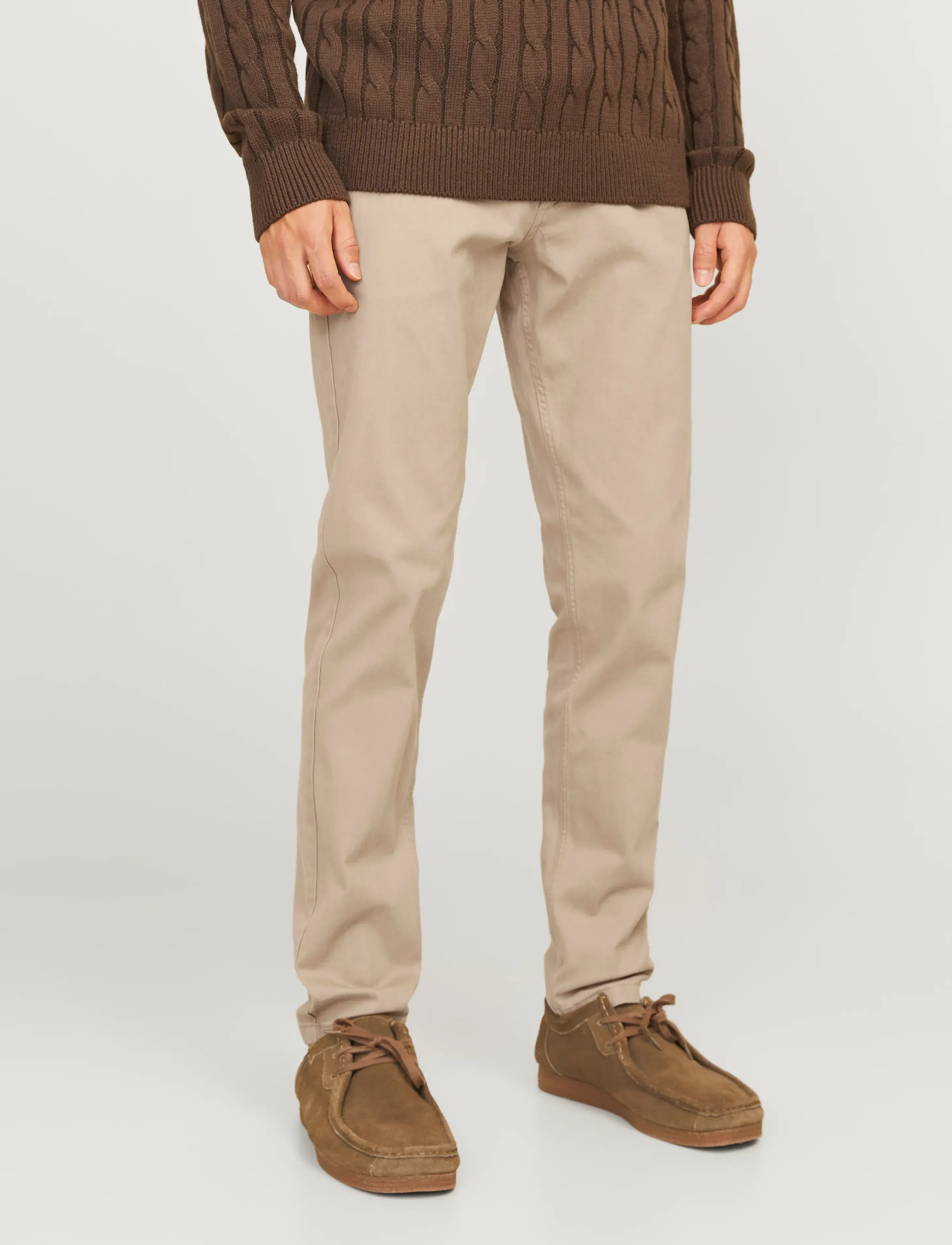 Jack & Jones JPSTMARCO JJDAVE 2PK MP NOOS - Hosen - CROCKERY / beige