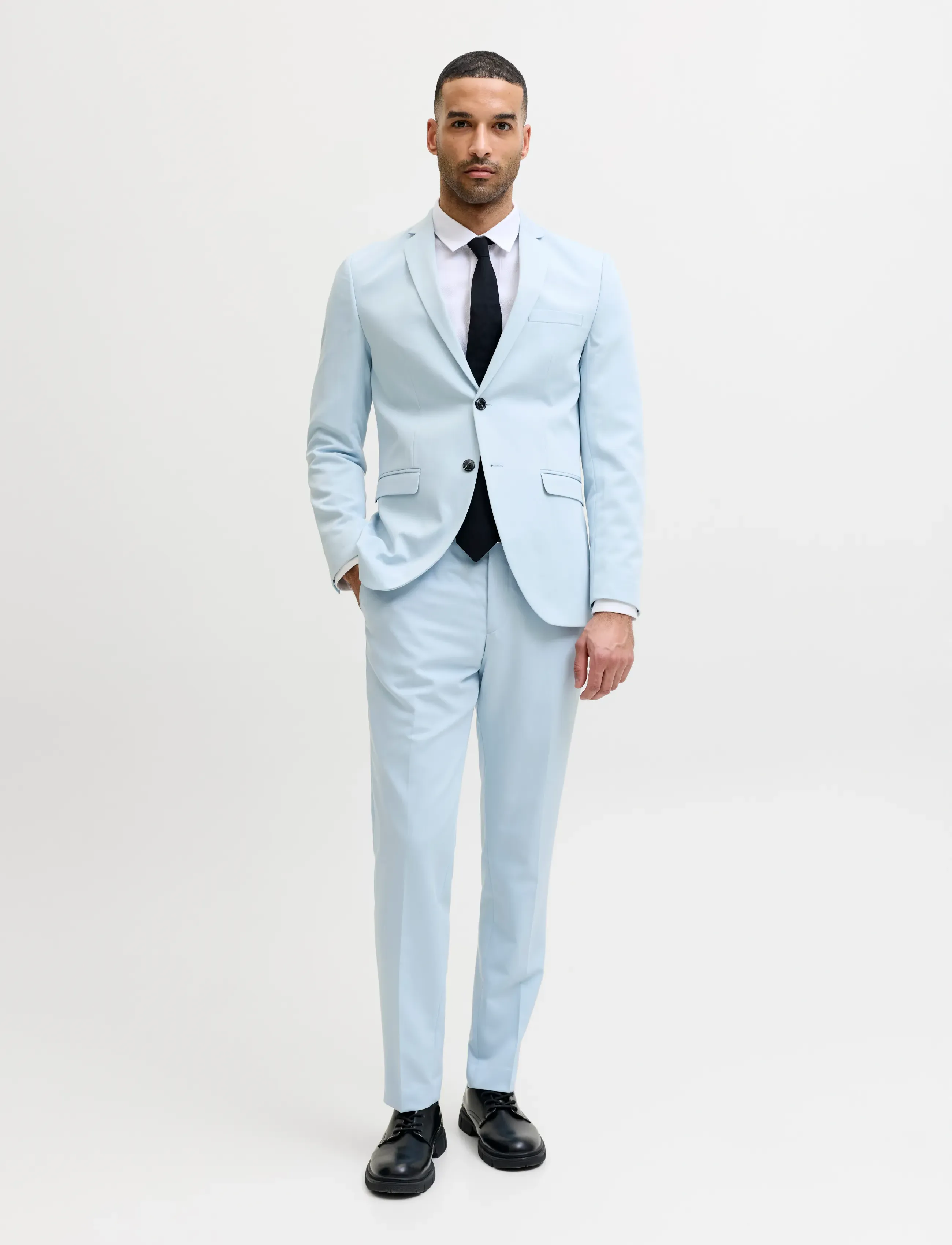 Jack & Jones - JPRFRANCO SUIT NOOS - anzüge - chambray blue - 4