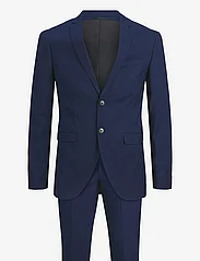 Jack & Jones - JPRFRANCO SUIT NOOS - dobbeltradede jakkesæt - medieval blue - 1