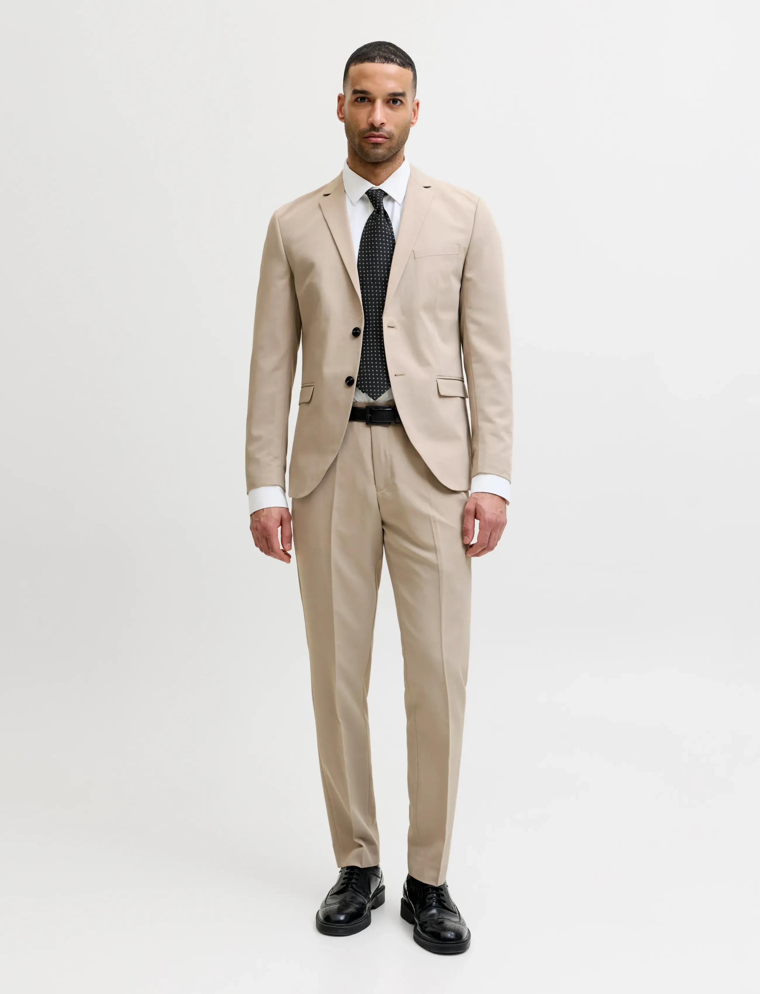 Jack & Jones Jprfranco Suit Noos, 56, Suits Blazer, Beige - Suits, Männerswear