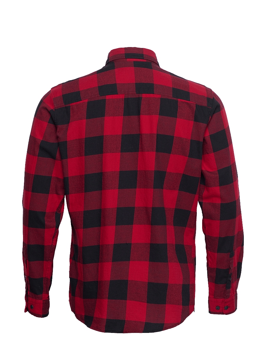 Jack & Jones - JJEGINGHAM TWILL SHIRT L/S NOOS - karierte hemden - brick red - 2