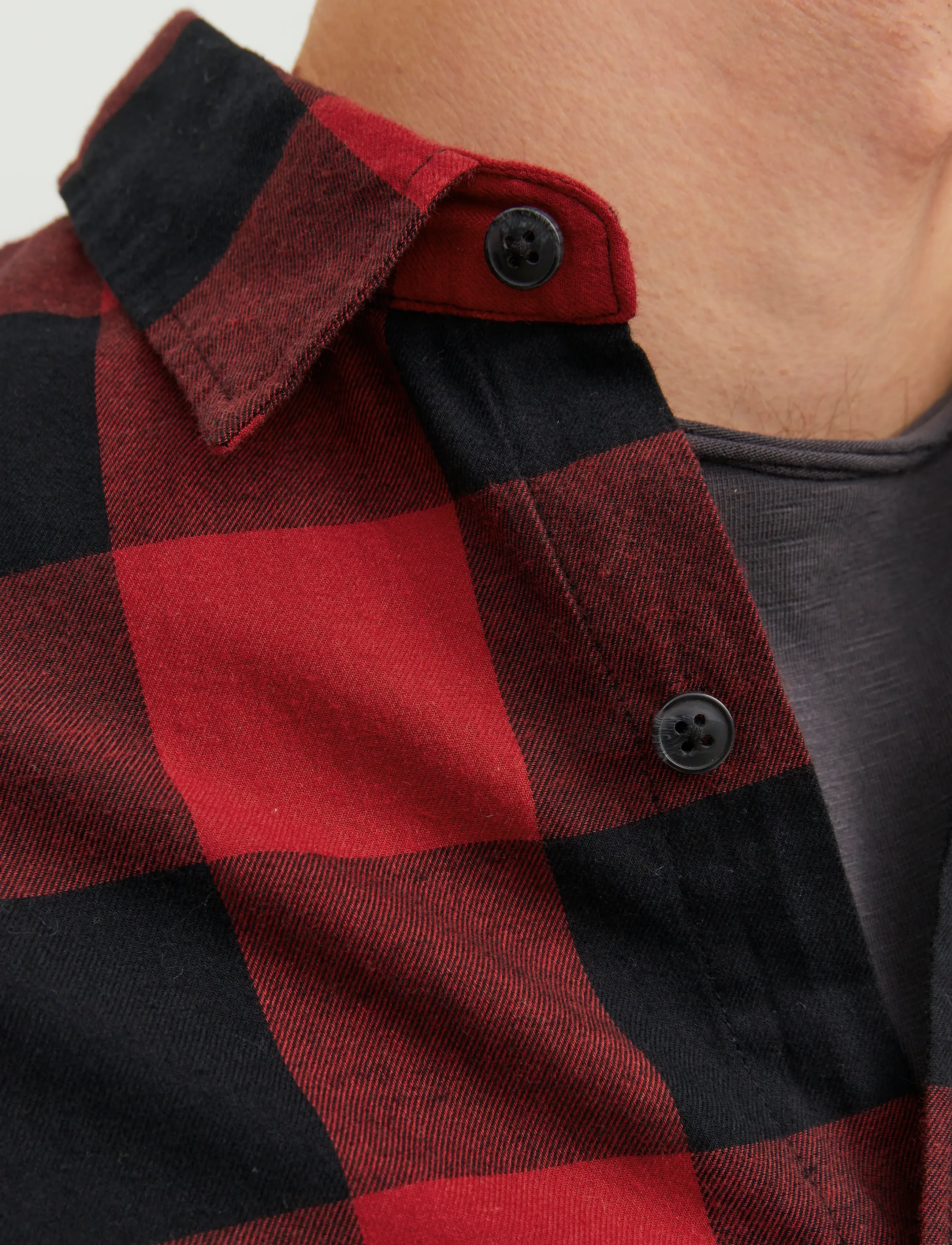 JACK & JONES Skjorta 'JJEGingham' herr – bild 6