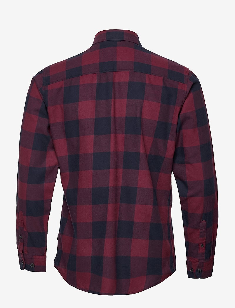 Jack & Jones - JJEGINGHAM TWILL SHIRT L/S NOOS - ternede skjorter - port royale - 2