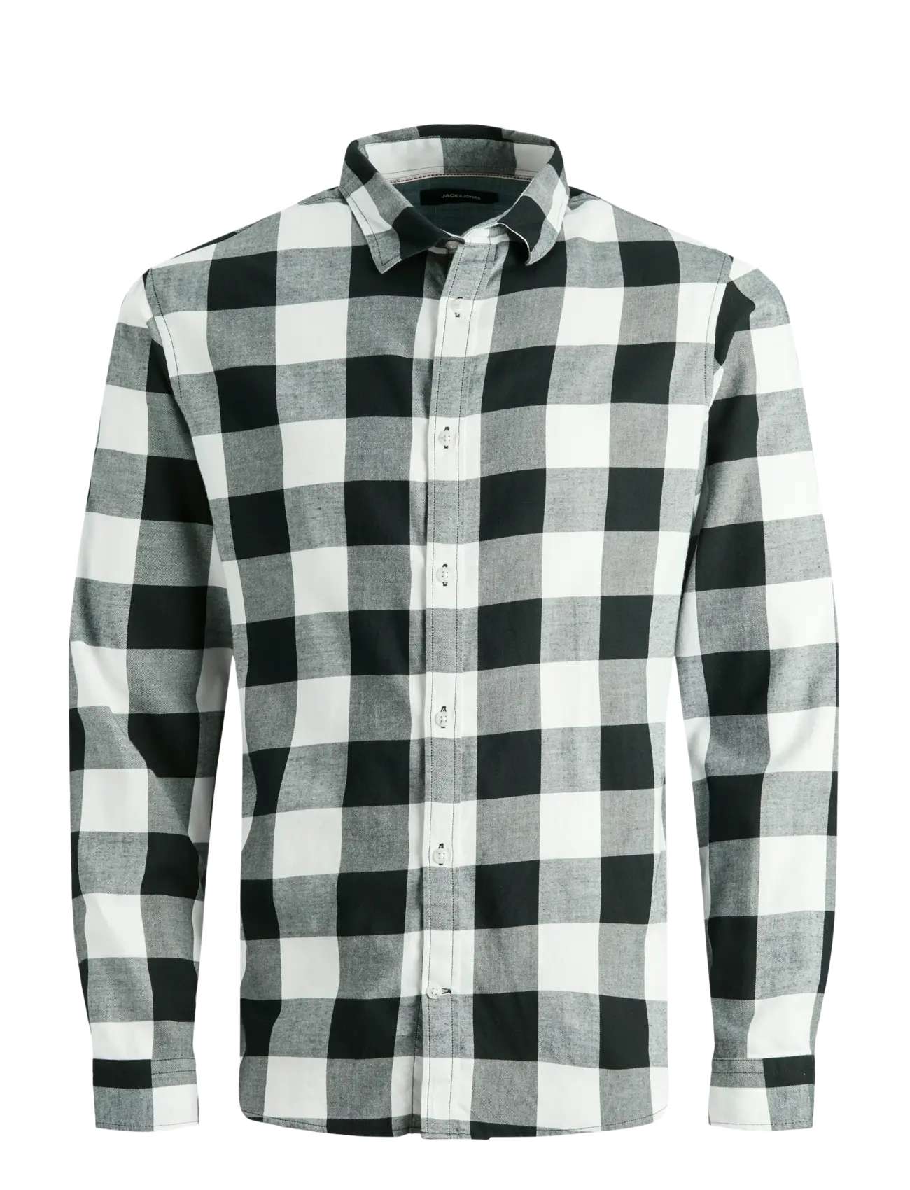 JJEGINGHAM TWILL SHIRT L/S NOOS - WHISPER WHITE