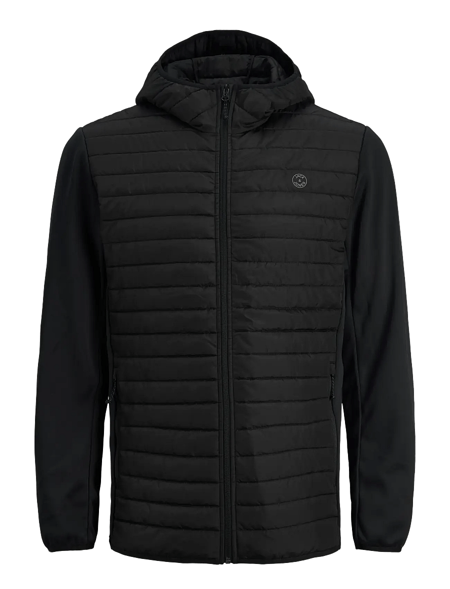 Jack & Jones - JJEMULTI QUILTED JACKET NOOS - hübriidjoped - black - 1
