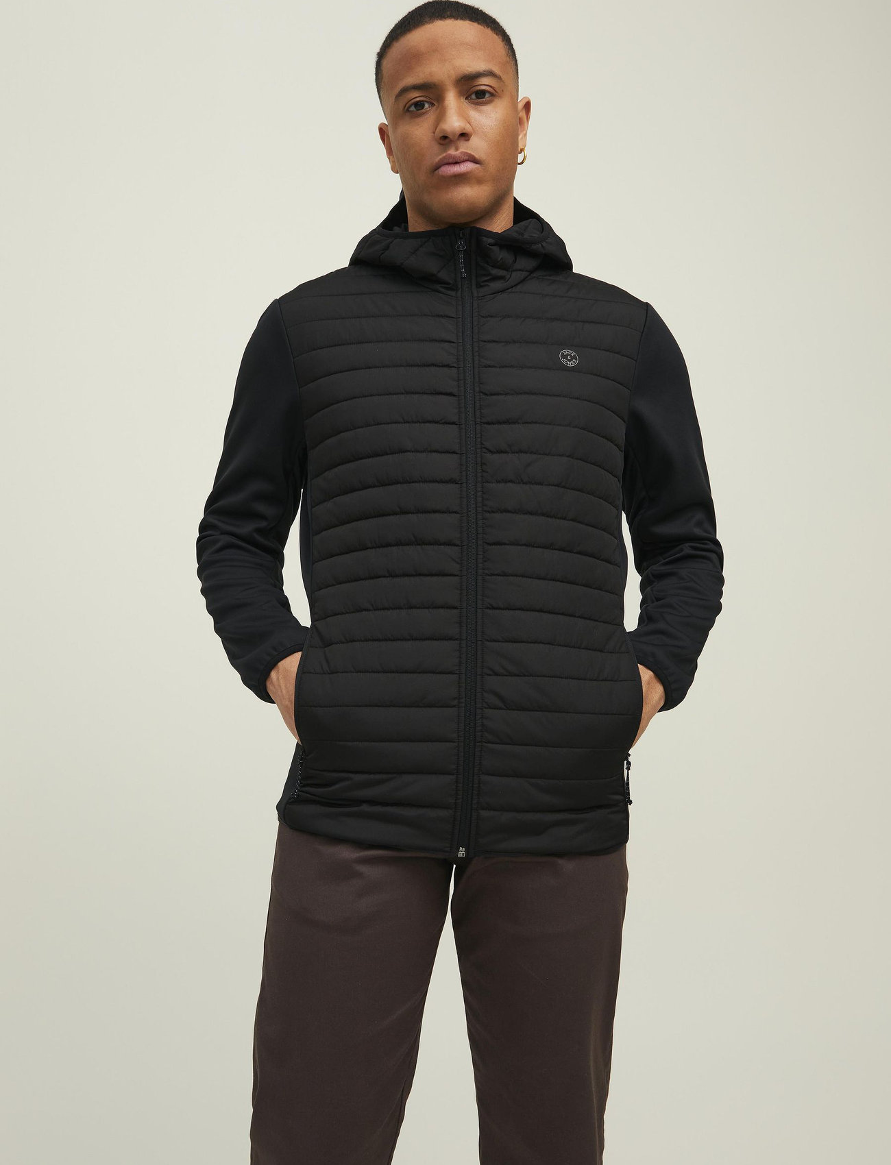 Jack & Jones - JJEMULTI QUILTED JACKET NOOS - hybridjakker - black - 0
