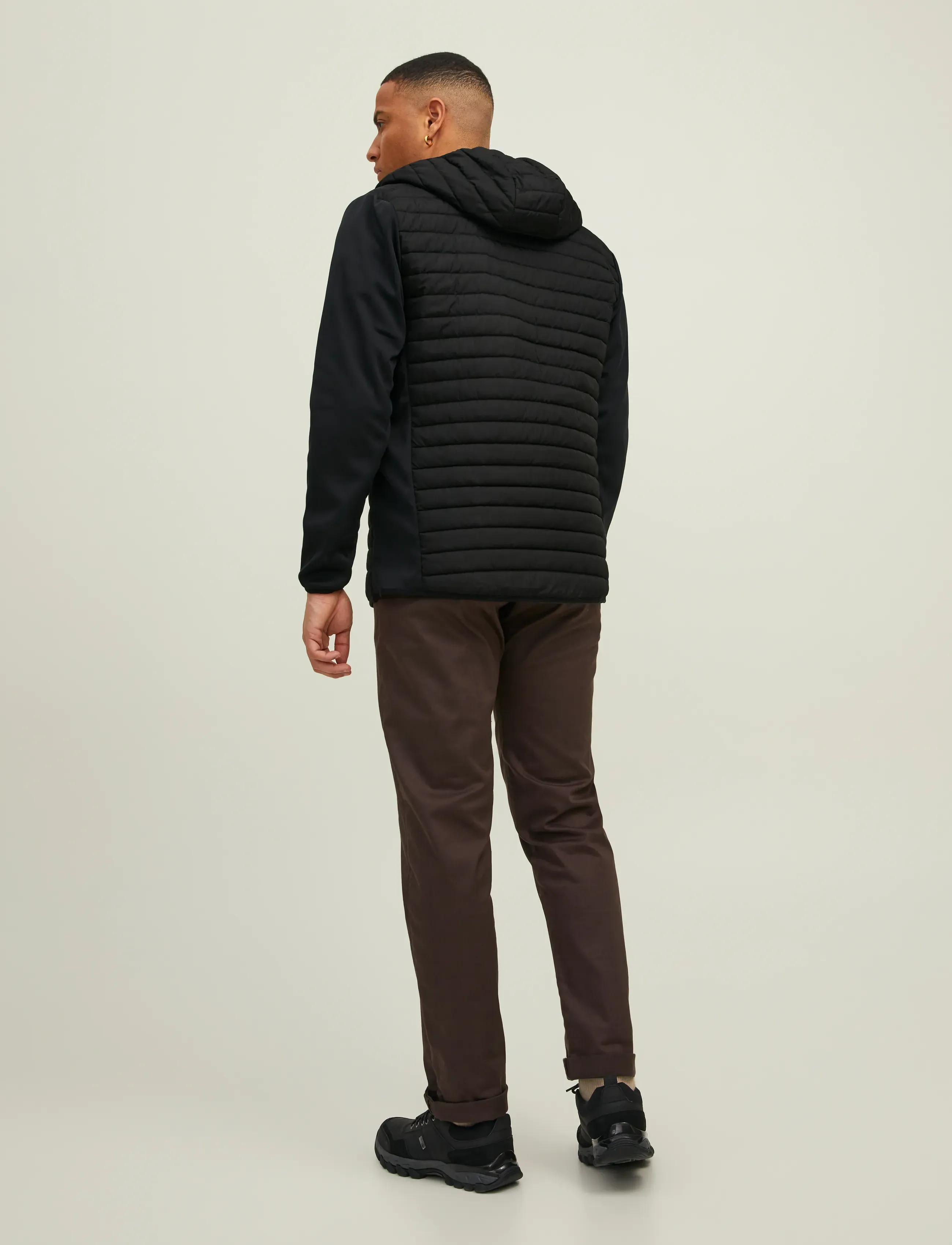 Jack & Jones - JJEMULTI QUILTED JACKET NOOS - hybrid-jacken - black - 2