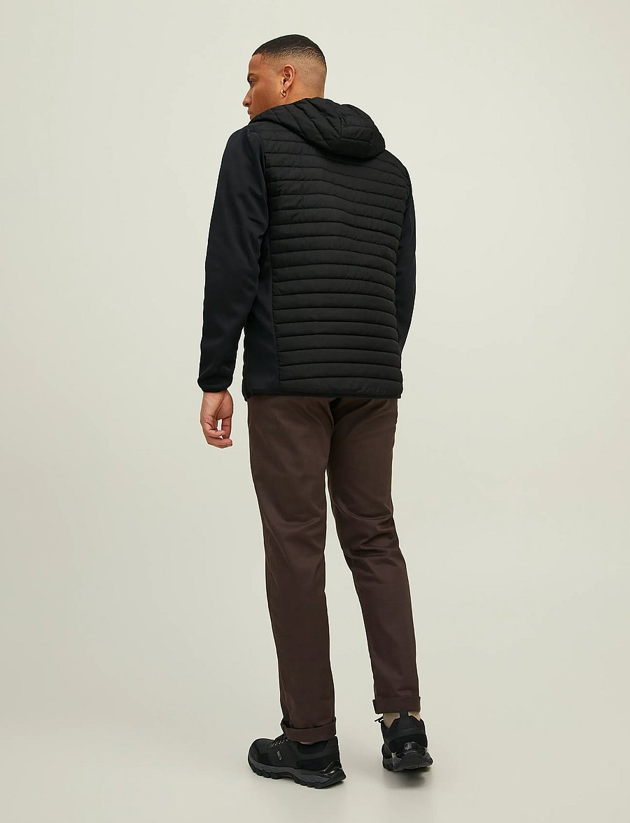 Jack & Jones - JJEMULTI QUILTED JACKET NOOS - hübriidjoped - black - 2