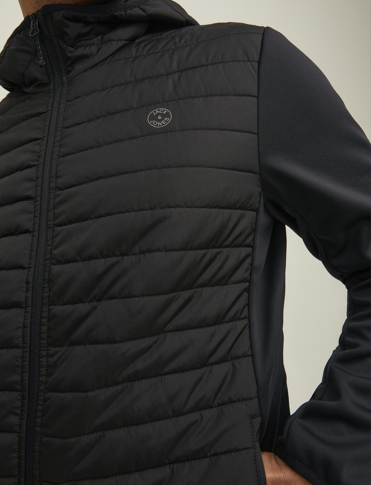 Jack & Jones - JJEMULTI QUILTED JACKET NOOS - hybridjakker - black - 4