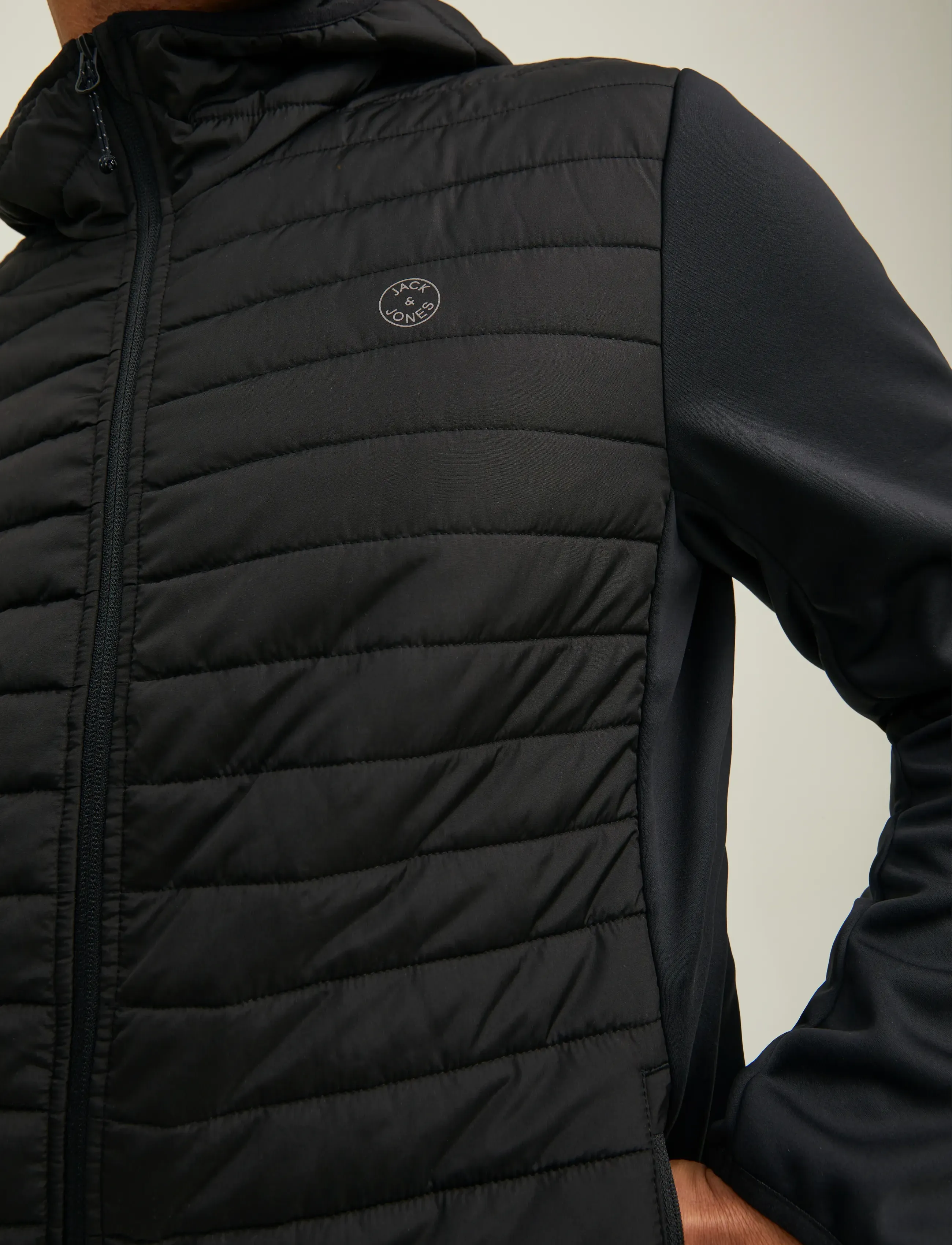 Jack & Jones - JJEMULTI QUILTED JACKET NOOS - hybrid-jacken - black - 4