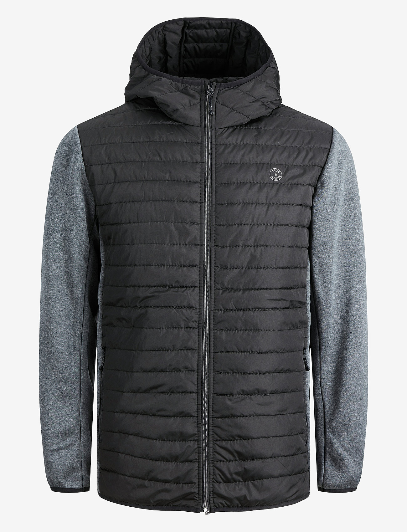 Jack & Jones - JJEMULTI QUILTED JACKET NOOS - hybrid-jacken - black - 1