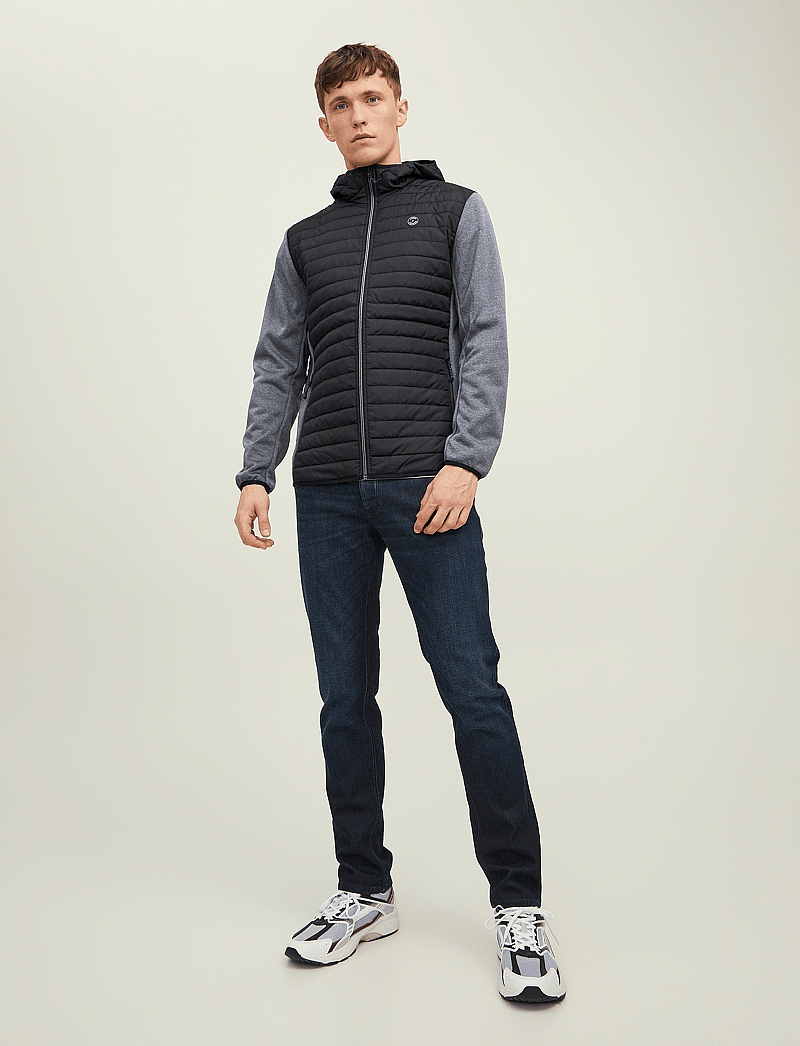 Jack & Jones - JJEMULTI QUILTED JACKET NOOS - hybrid-jacken - black - 4