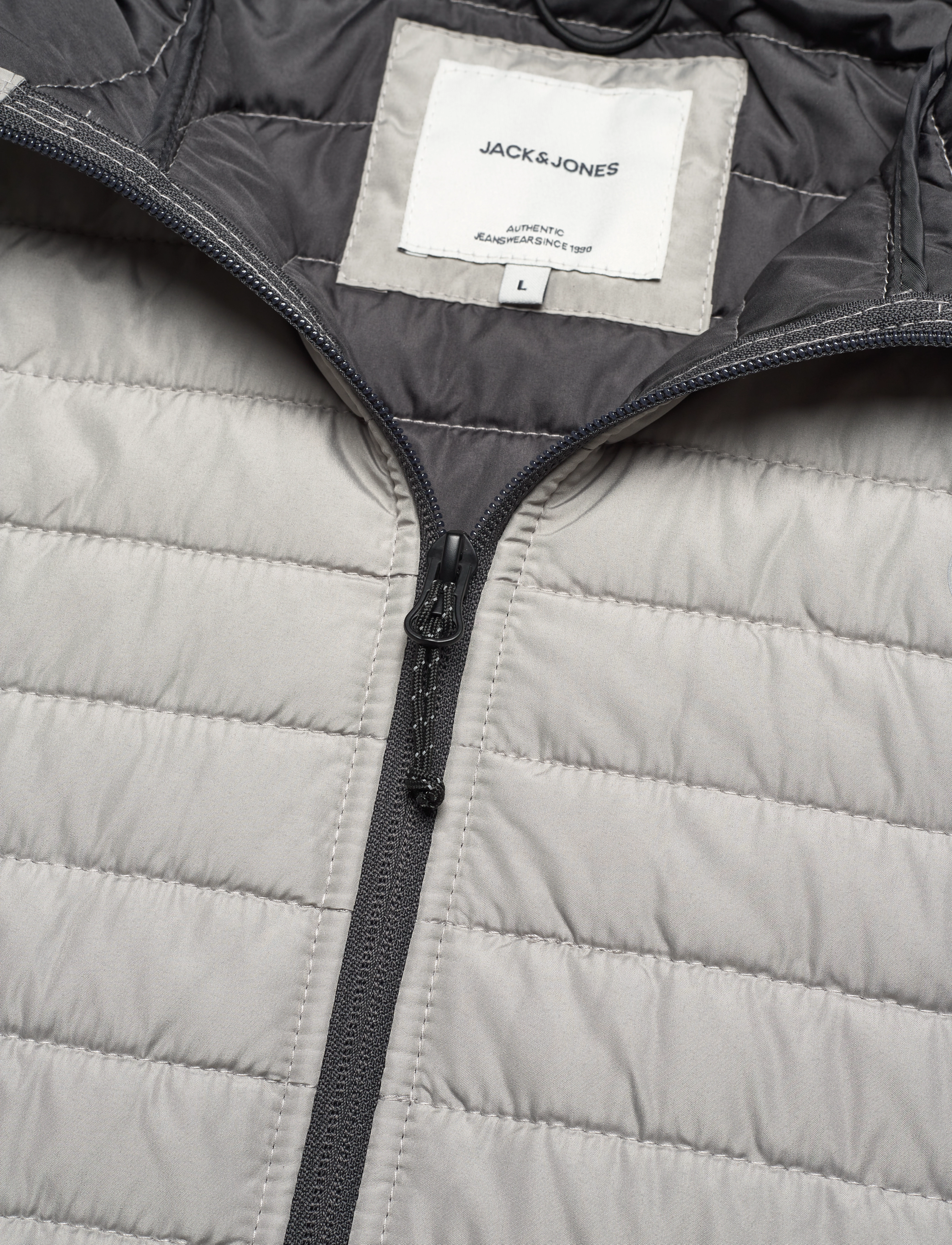 Jack & Jones - JJEMULTI QUILTED JACKET NOOS - padded jackets - ghost gray - 2