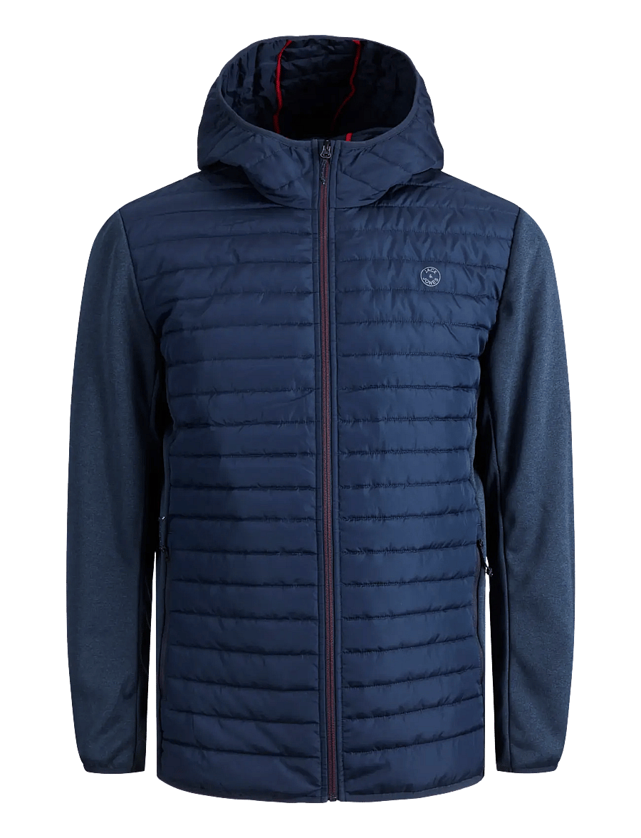 Jack & Jones - JJEMULTI QUILTED JACKET NOOS - hybrid-jacken - navy blazer - 1