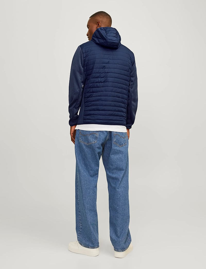 Jack & Jones - JJEMULTI QUILTED JACKET NOOS - hybridjackor - navy blazer - 3