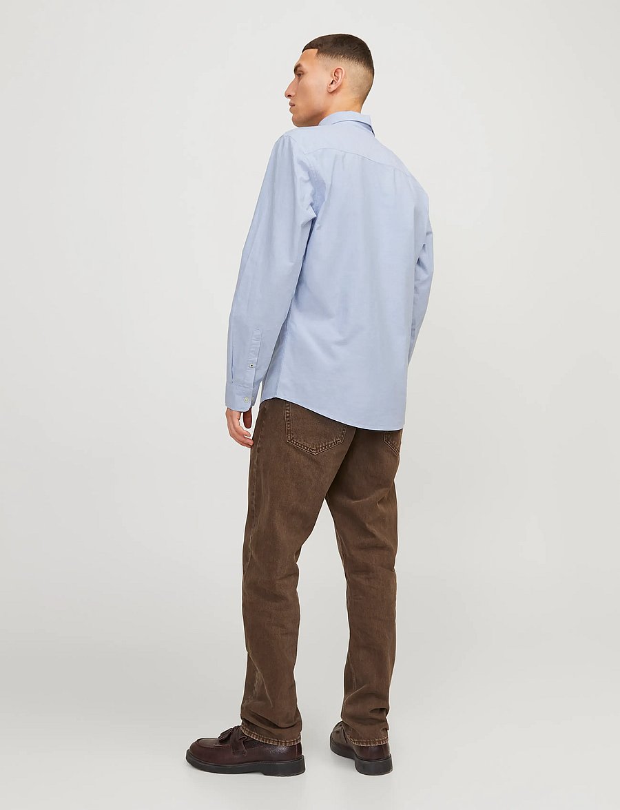 Jack & Jones - JJEOXFORD SHIRT LS NOOS - oxford-hemden - cashmere blue - 3