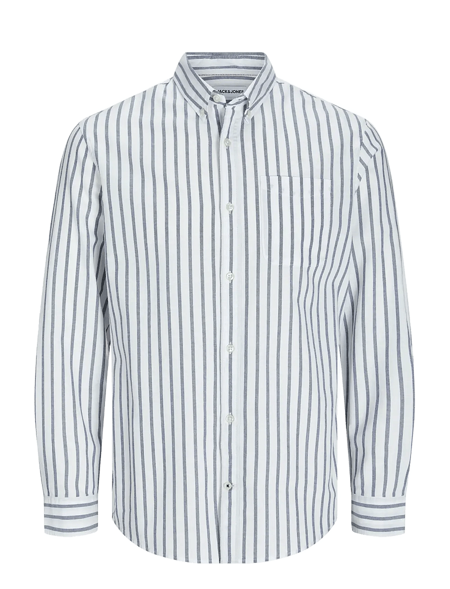 Jack & Jones - JJEOXFORD SHIRT LS NOOS - oxfordi särgid - ensign blue - 1
