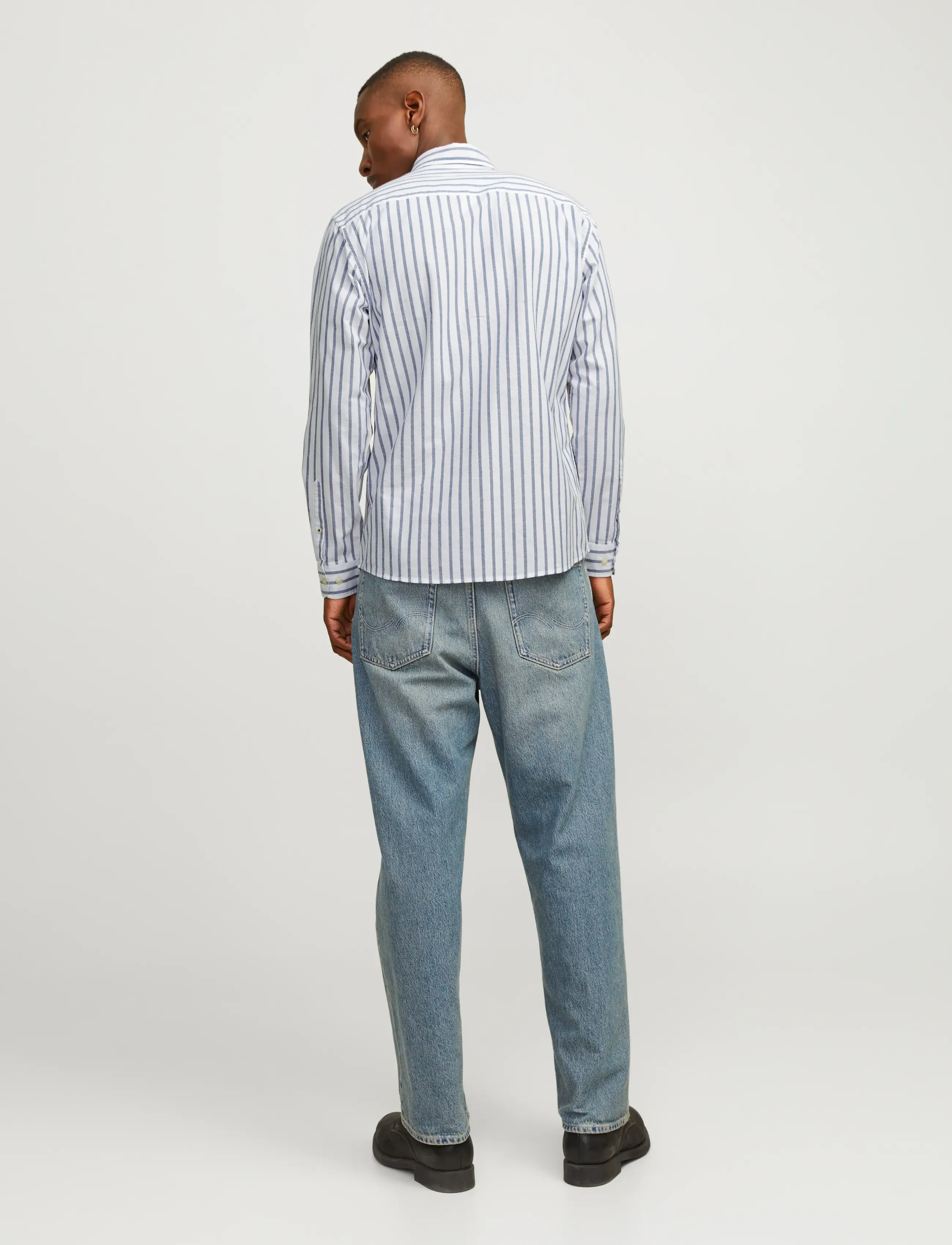Jack & Jones - JJEOXFORD SHIRT LS NOOS - oxford skjorter - ensign blue - 2