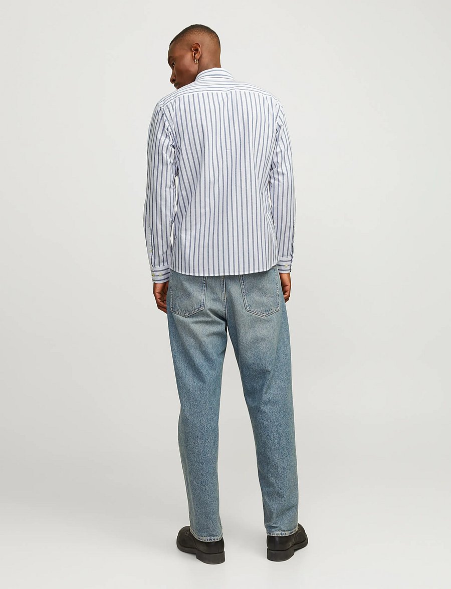 Jack & Jones - JJEOXFORD SHIRT LS NOOS - oxfordi särgid - ensign blue - 2